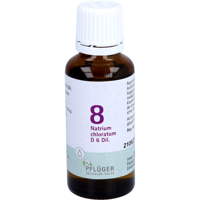 Biochemie Nr.8 Natrium chloratum D6 Pflüger Dil., 30 ml TRO