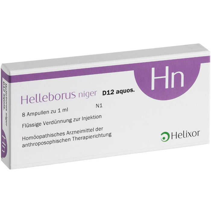 Helleborus niger D 12 aquos., 8 pc Ampoules