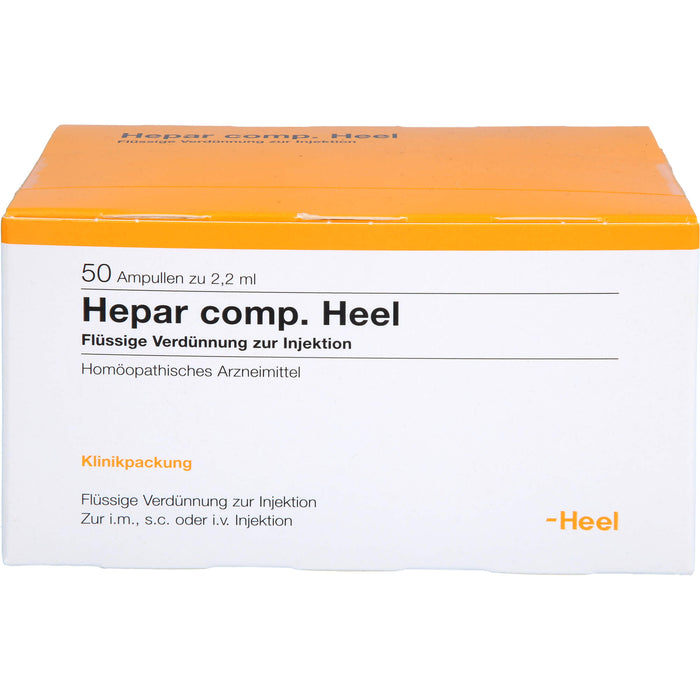 Hepar comp. Heel flüssige Verdünnung, 50 pcs. Ampoules