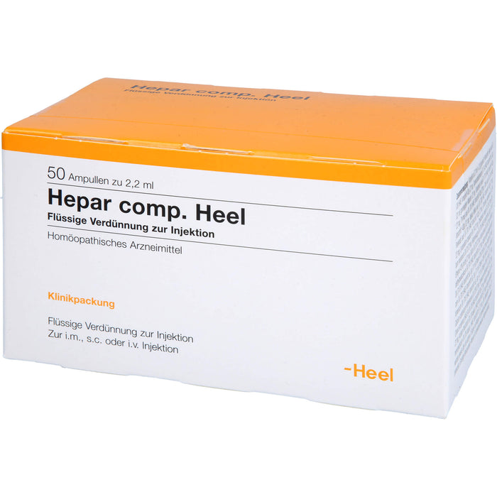 Hepar comp. Heel flüssige Verdünnung, 50 pcs. Ampoules