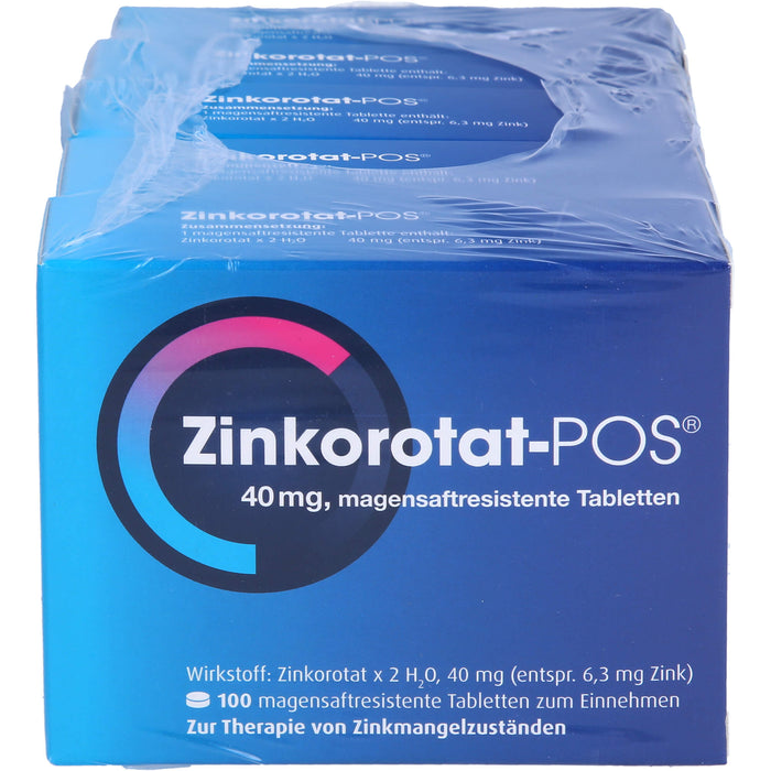 Zinkorotat - POS 40 mg Tabletten, 500 pcs. Tablets