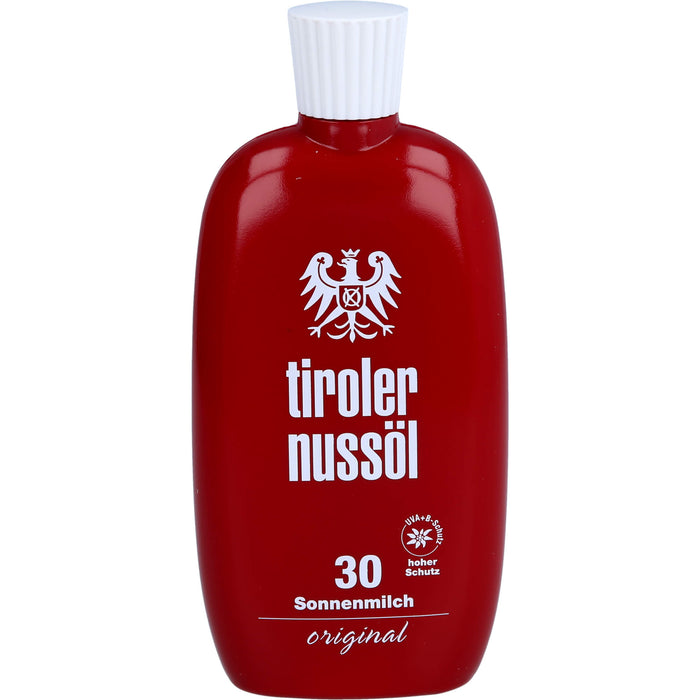 Tiroler Nussöl Original Sonnenmilch wasserfest LSF 30, 150 ml Crème