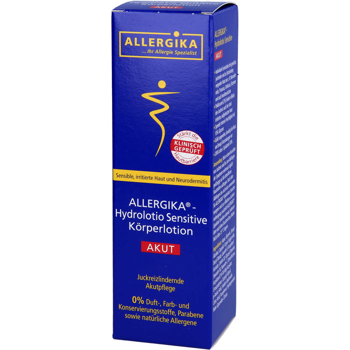 ALLERGIKA Hydrolotio sensitive, 200 ml LOT