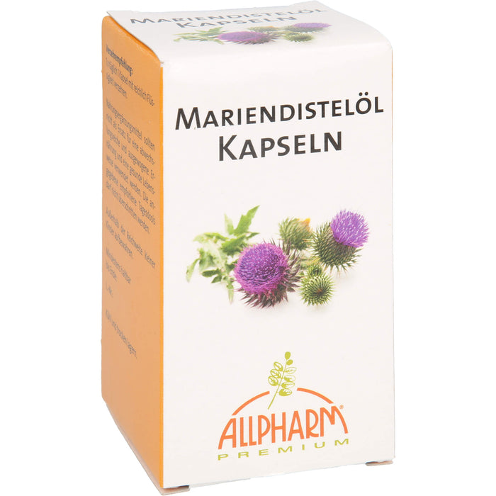 ALLPHARM Mariendistelöl 500 mg Kapseln, 60 St. Kapseln