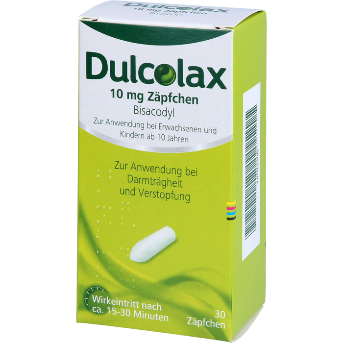 Dulcolax Zäpfchen Reimport EurimPharm, 30 pcs. Suppositories