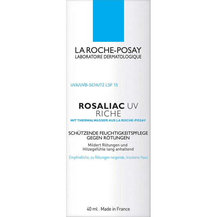 La Roche-Posay Rosaliac UV riche Feuchtigkeitspflege, 40 ml Cream