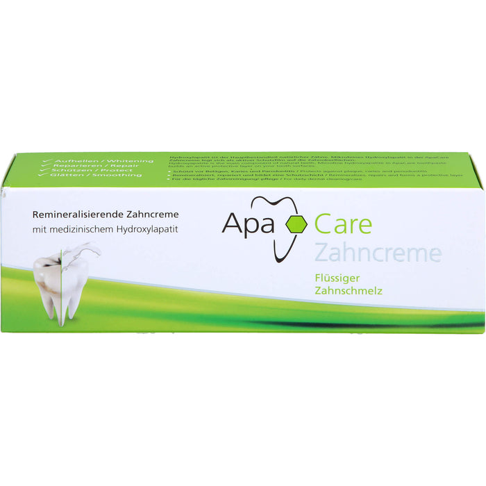 ApaCare Zahncreme, 75 ml Zahncreme