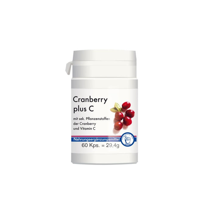 Canea Pharma Cranberry + C Kapseln, 60 pcs. Capsules