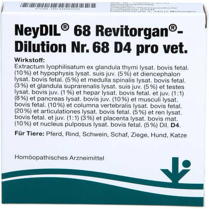 Neydil 68 Revit 68 D4 Vet, 5X2 ml AMP