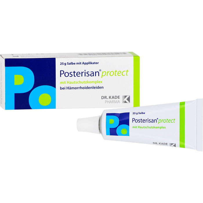 Posterisan protect bei Hämorrhoidenleiden Salbe mit Applikator, 25 g Onguent