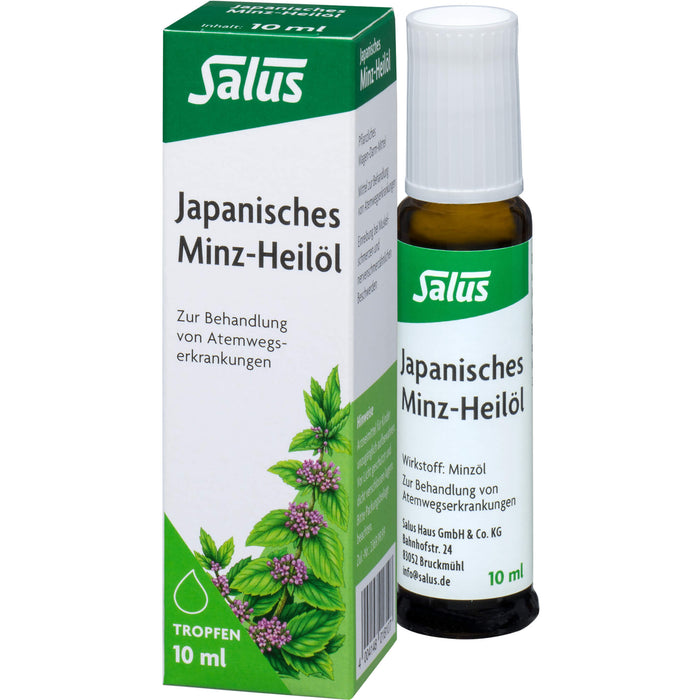 Japanisches Minz-Heilöl Salus, 10 ml ätherisches Öl