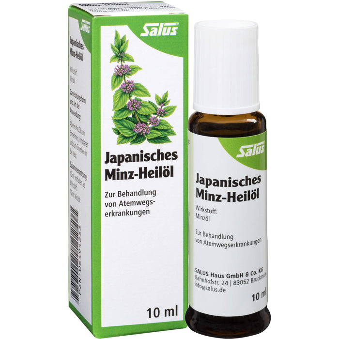 Japanisches Minz-Heilöl Salus, 10 ml ätherisches Öl