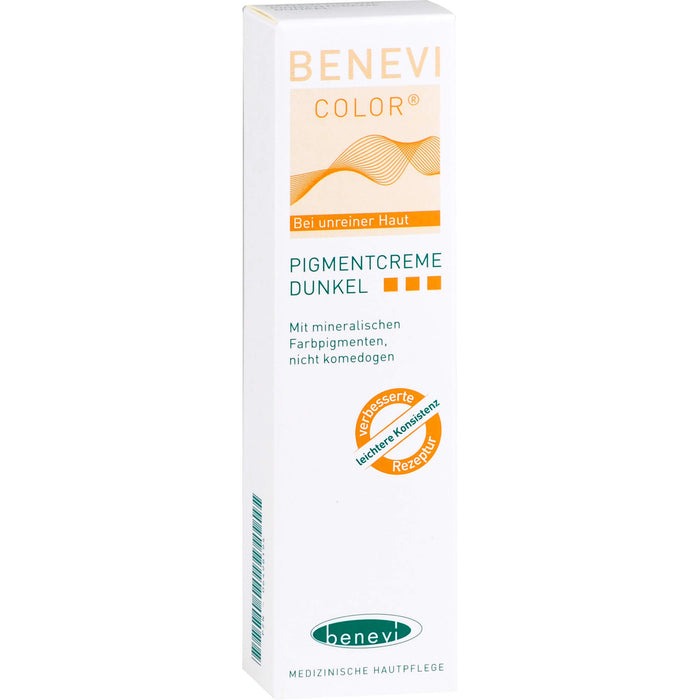 Benevi Color Pigmentcreme dunkel hautverträgliche Abdeckung, 20 ml Crème