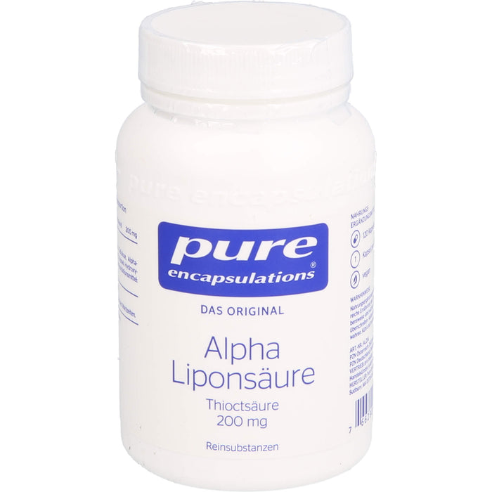 PURE ENCAPSULATIONS Alpha Liponsäure, 120 St KAP