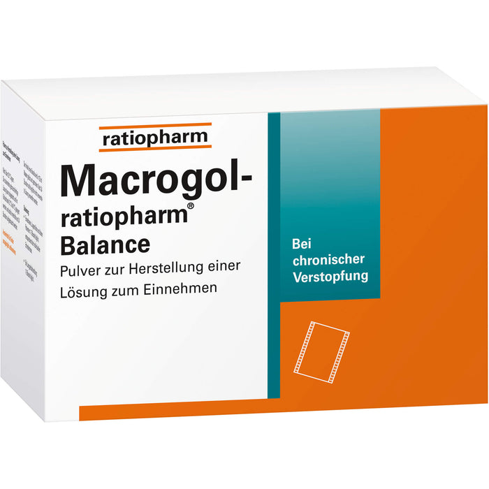 Macrogol-ratiopharm Balance Pulv. zur Herstell. einer Lösung zum Einnehmen, 30 St PLE