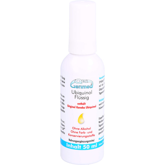 Q10 Gerimed Ubiquinol flüssig Spray, 50 ml Solution