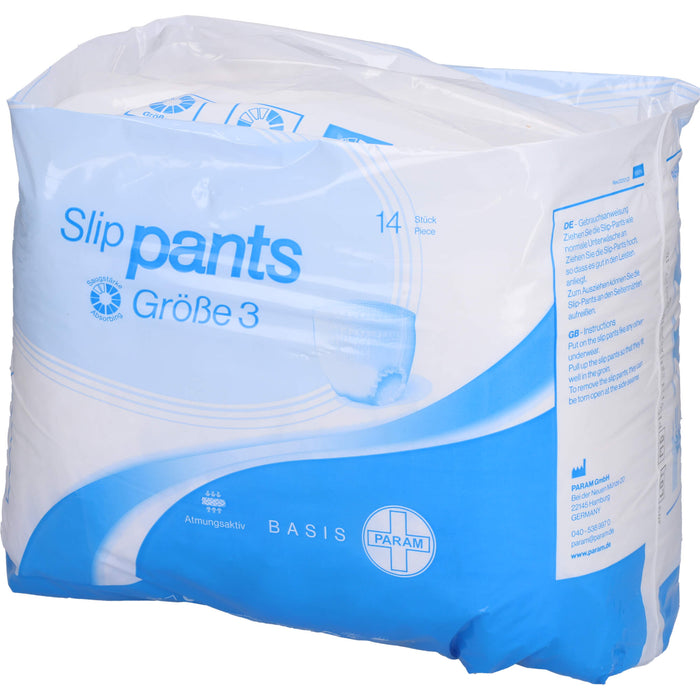 PARAM SLIP PANTS Basis Gr.III, 14 St. Slips