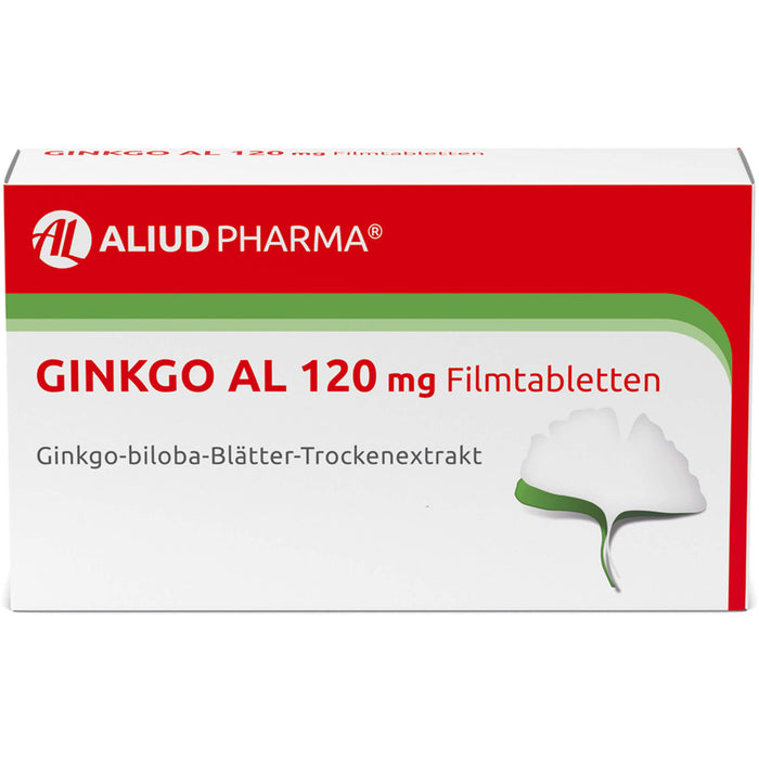 Ginkgo AL 120 mg Filmtabletten bei leichter Demenz, 30 St. Tabletten