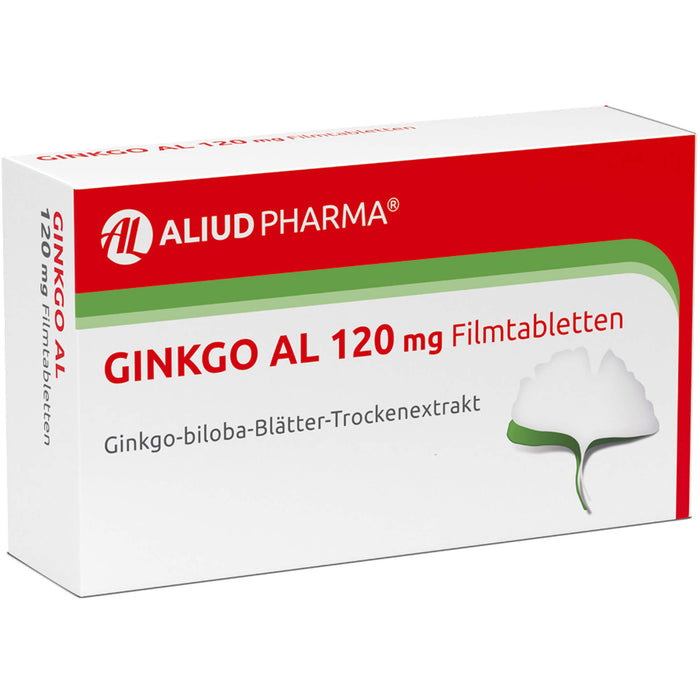 Ginkgo AL 120 mg Filmtabletten bei leichter Demenz, 30 St. Tabletten