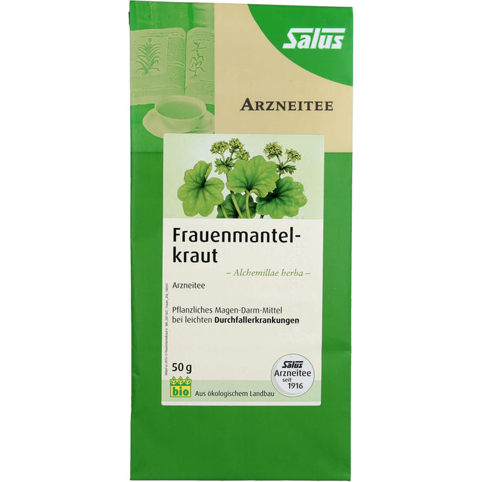 Salus Frauenmantelkraut Arzneitee bio bei leichten Durchfallerkrankungen, 50 g Tea