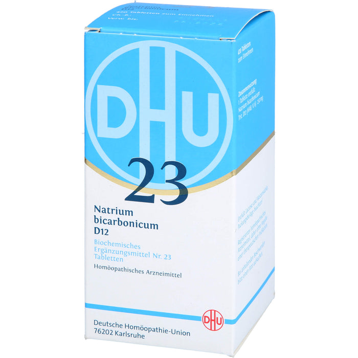 DHU Schüßler-Salz Nr. 23 Natrium bicarbonicum D12 Tabletten, 420 pcs. Tablets