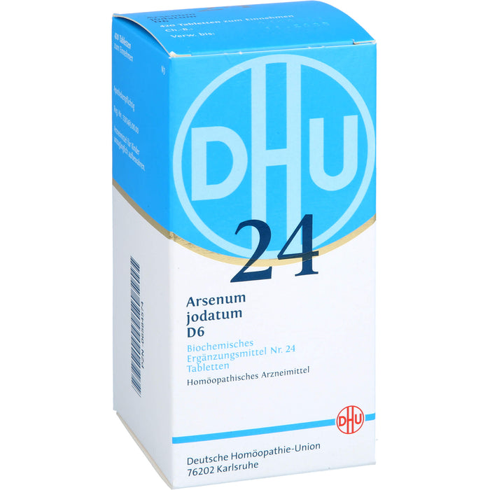 DHU Schüßler-Salz Nr. 24 Arsenum jodatum D6 Tabletten, 420 St. Tabletten