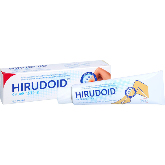 Hirudoid Gel wirkt abschwellend und entzündungshemmend, 100 g Gel