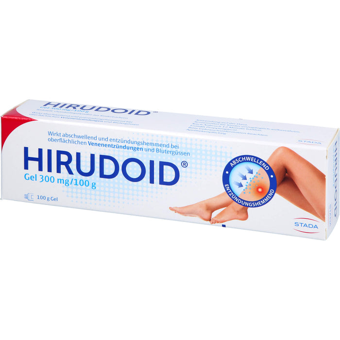 Hirudoid Gel wirkt abschwellend und entzündungshemmend, 100 g Gel