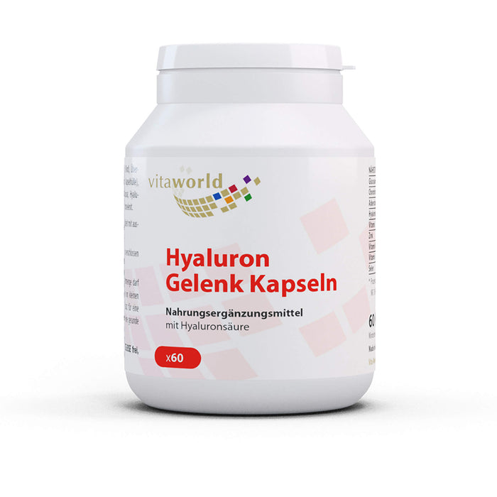 vitaworld Hyaluron Gelenk Kapseln, 60 pcs. Capsules