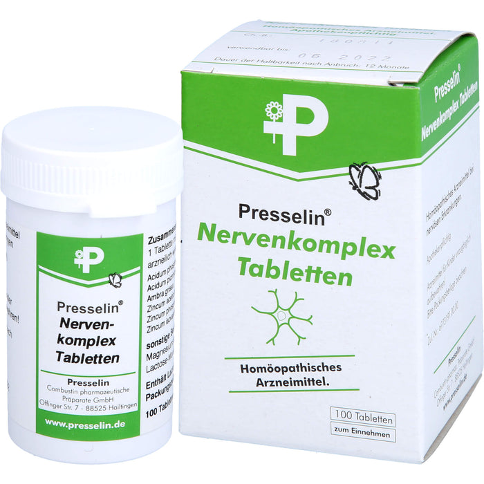 Presselin Nervenkomplex Tabletten, 100 pc Tablettes