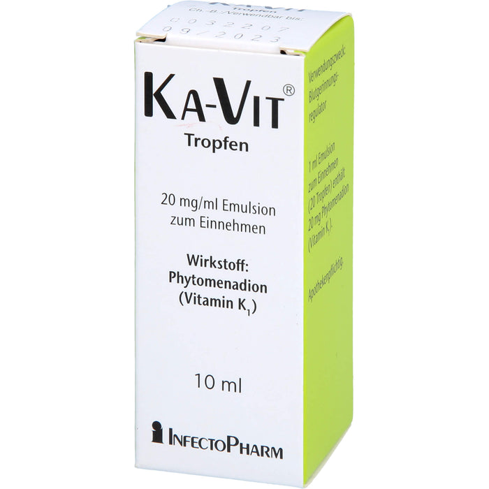 INFECTOPHARM Ka-Vit Tropfen, 10 ml Solution