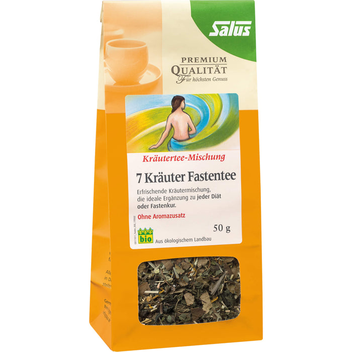 Salus 7 Kräuter Fastentee Kräutertee-Mischung, 50 g Tea