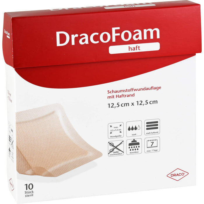 DracoFoam haft Schaumstoffverband, 10 St VER