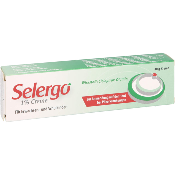 Selergo 1% Creme bei Pilzerkrankungen der Haut, 40 g Cream