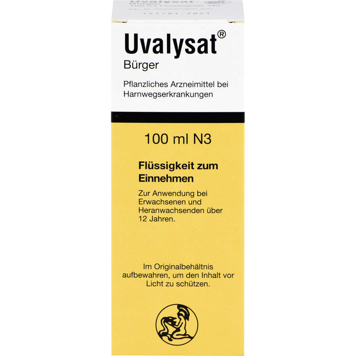 Uvalysat Bürger Flüssigkeit zum Einnehmen, 100 ml Solution