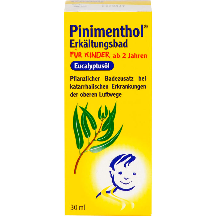 Pinimenthol Erkältungsbad für Kinder ab 2 Jahren, 30 ml Additif pour le bain