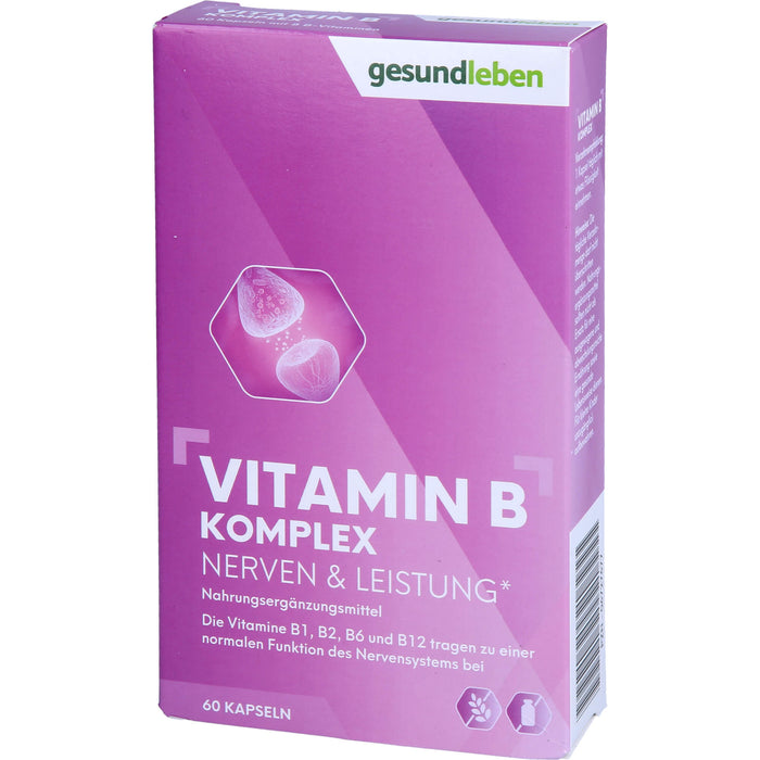 Gesund Leben Vit B Kompl, 60 St KAP