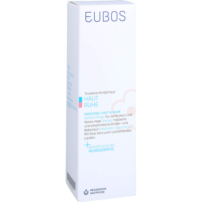 EUBOS Kinder Haut Ruhe Waschgel, 125 ml Gel