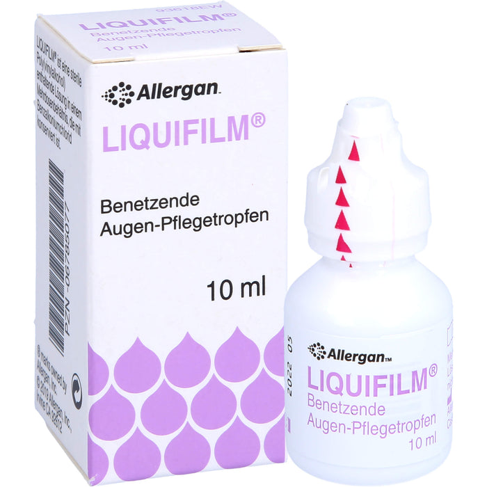 LIQUIFILM Benetzende Augen-Pflegetropfen, 10 ml Solution