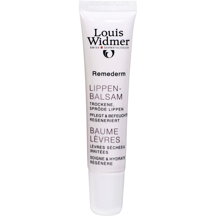 Louis Widmer Remederm Lippenbalsam unparfümiert, 15 ml Baume