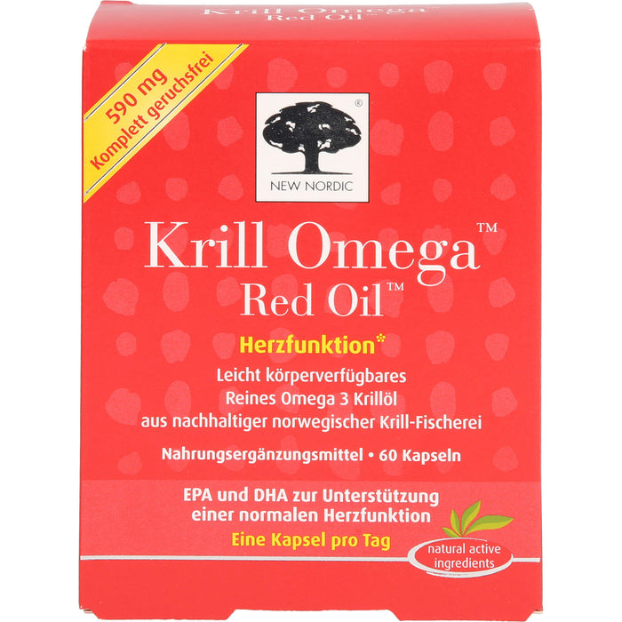 Krill Omega Red Oil Kapseln, 60 pc Capsules