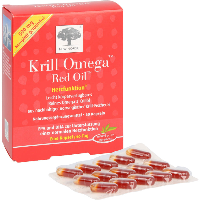 Krill Omega Red Oil Kapseln, 60 pc Capsules