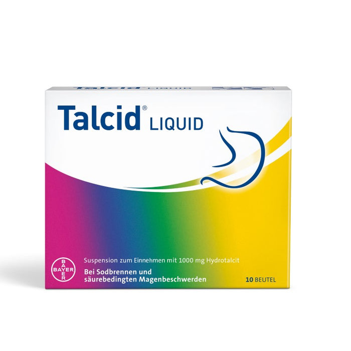 Talcid Liquid Beutel, 10 pc Solution