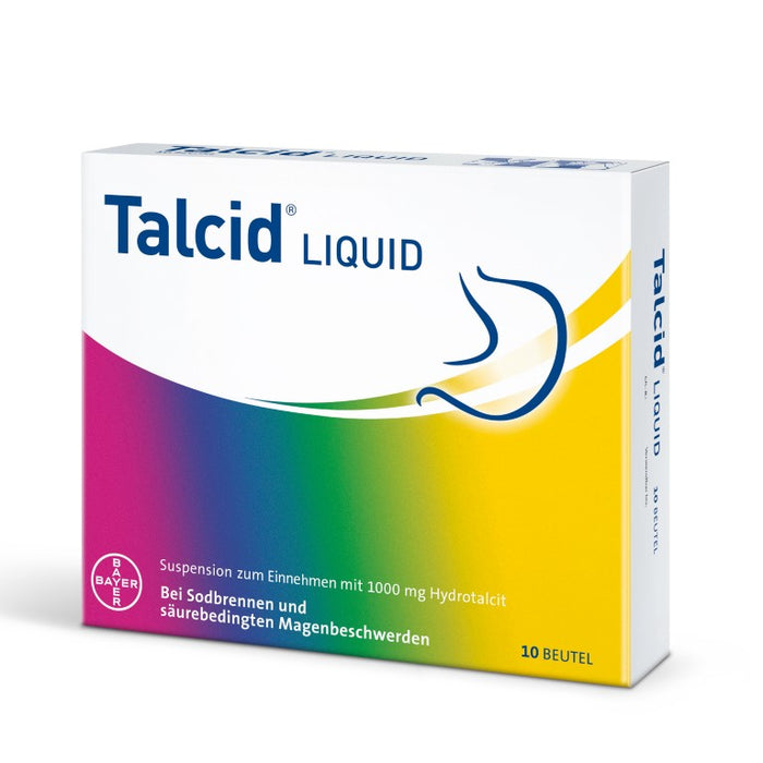 Talcid Liquid Beutel, 10 pc Solution