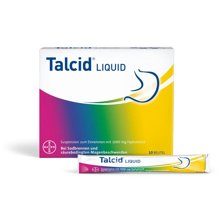 Talcid Liquid Beutel, 10 pc Solution