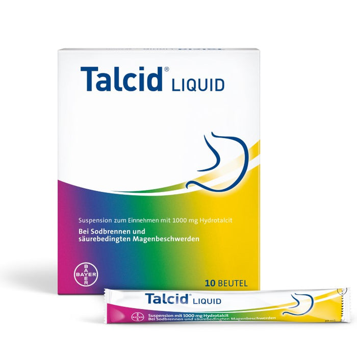 Talcid Liquid Beutel, 10 pcs. Solution