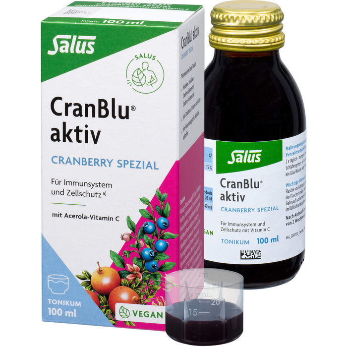 CranBlu aktiv Cranberry-Spezial-Tonikum, 100 ml Lösung