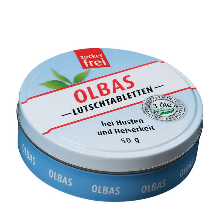 OLBAS Lutschtabletten zuckerfrei, 50 g Tablettes