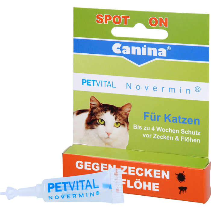 PETVITAL Novermin für Katzen vet, 2 ml FLU