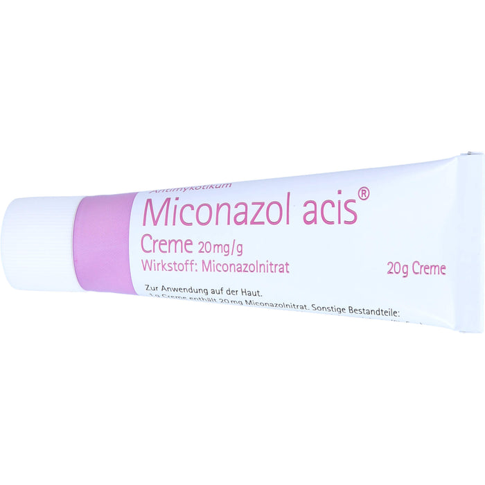 Miconazol acis Creme Antimykotikum, 20 g Crème